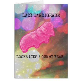 Lady Tardigrade Gummy Cards