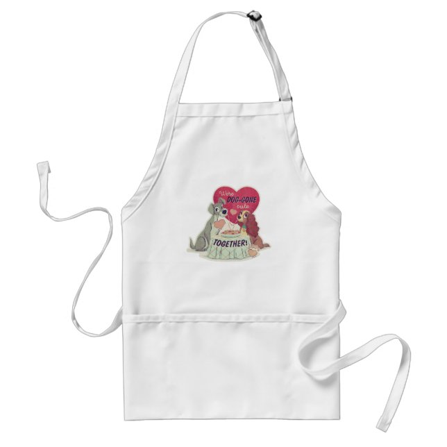 Lady & the Tramp Adult Apron (Front)
