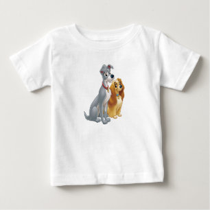 Lady & the Tramp Classic Pose Baby T-Shirt