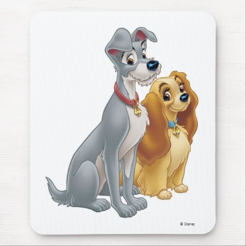 Lady  the Tramp  Classic Pose Mouse Pad