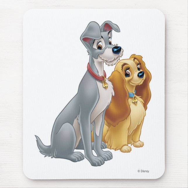 Lady & the Tramp | Classic Pose Mouse Pad (Front)