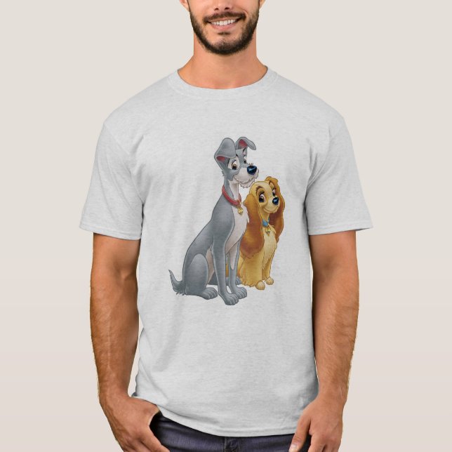 Lady & the Tramp | Classic Pose T-Shirt (Front)