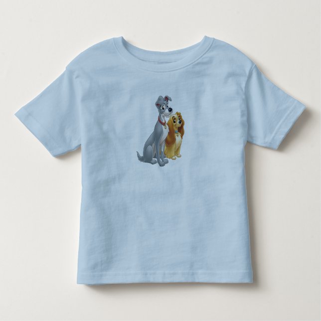 Lady & the Tramp | Classic Pose Toddler T-shirt (Front)