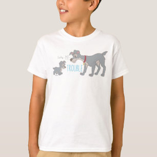 Lady & The Tramp Dad+Me=Trouble T-Shirt