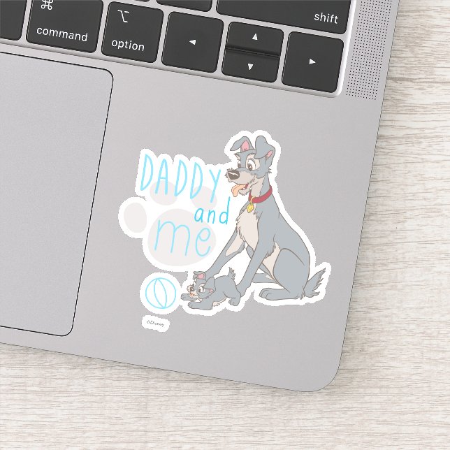 Lady & The Tramp | Daddy and Me Sticker (Detail)