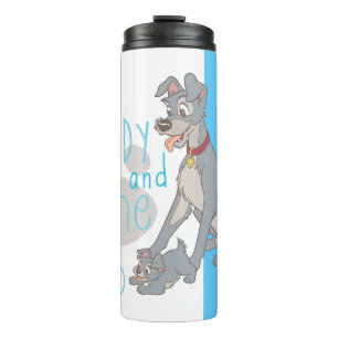 Lady & The Tramp Daddy and Me Thermal Tumbler