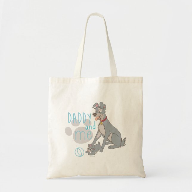 Lady & The Tramp | Daddy and Me Tote Bag (Front)