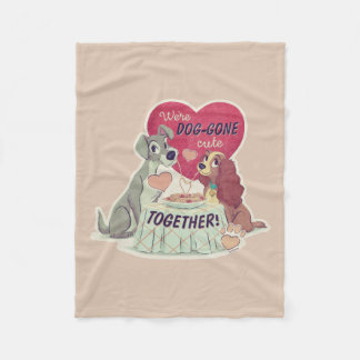 Lady & the Tramp Fleece Blanket