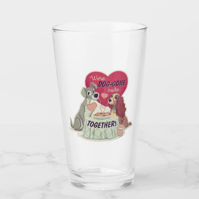 Lady & the Tramp Glass (Front)