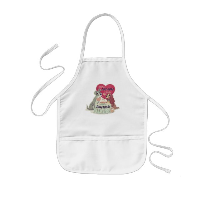 Lady & the Tramp Kids' Apron (Front)