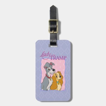 Lady & The Tramp Luggage Tag by OtherDisneyBrands at Zazzle