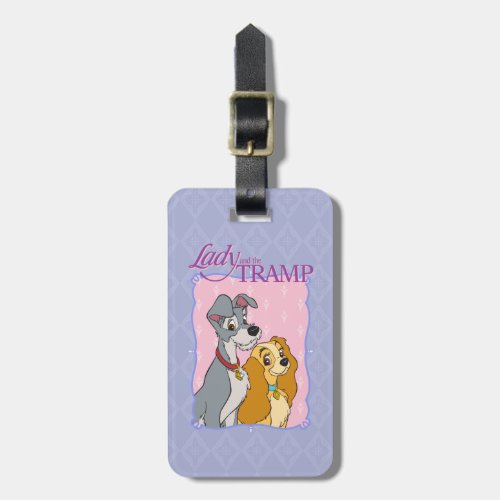 Lady  the Tramp Luggage Tag