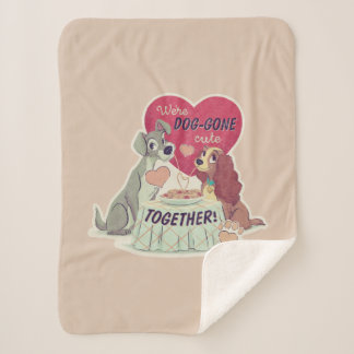 Lady & the Tramp Sherpa Blanket