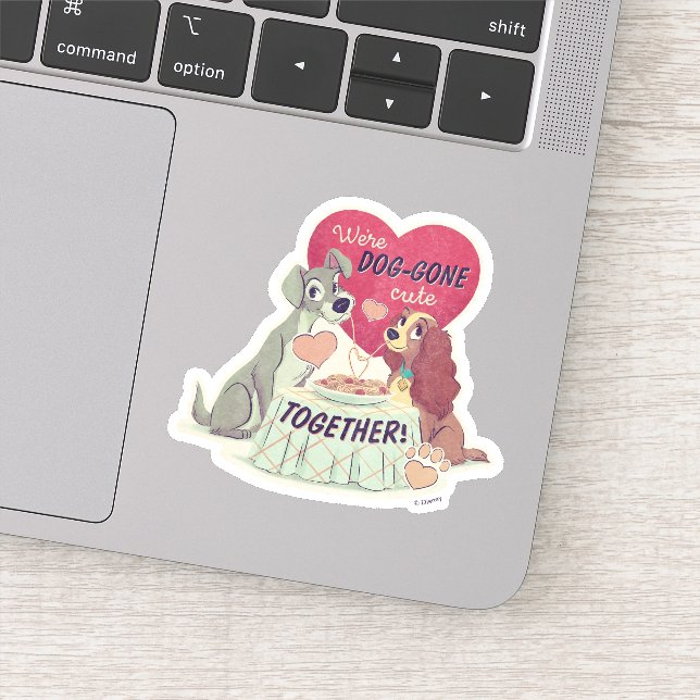 Lady & the Tramp Sticker (Detail)