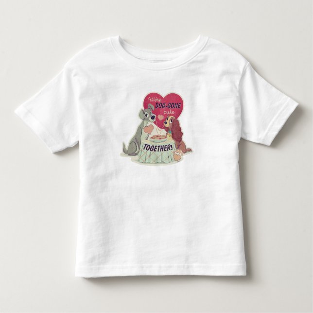 Lady & the Tramp Toddler T-shirt (Front)