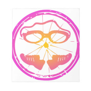 Lady Triathlon Notepad