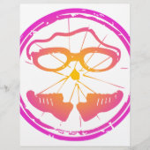 Lady Triathlon, woman triathlon (Front)