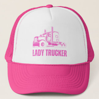 Lady trucker Trucker Lady trucker womens trucker Trucker Hat