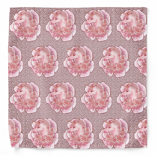 Lady Unicorn Bandana (Front)