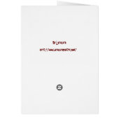Lady Vamp Card (Back)