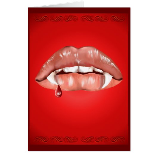 Lady Vamp Card (Front)