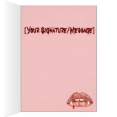 Lady Vamp Card (Inside (Right))