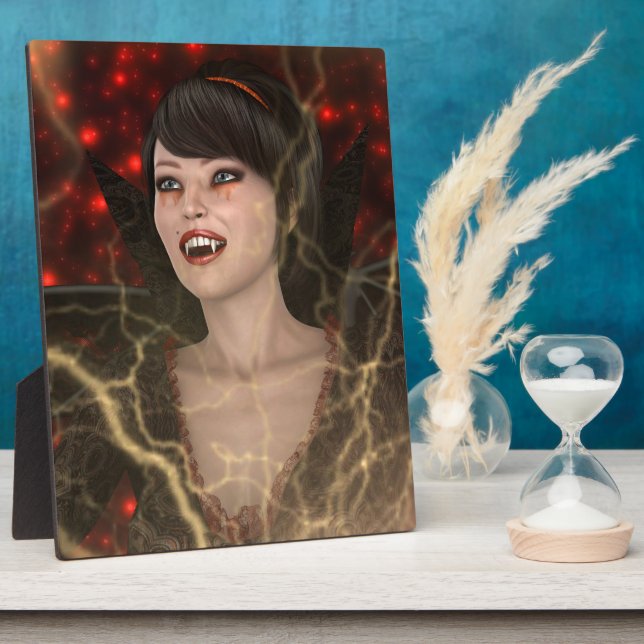 Lady Vamp Plaque (Side)