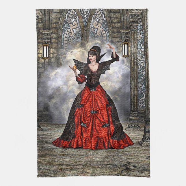 Lady Vamp Towel (Vertical)