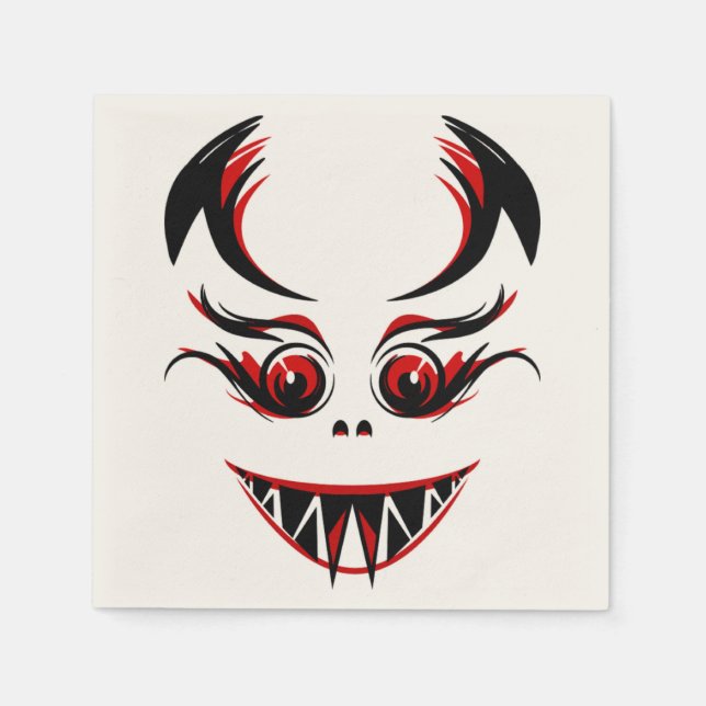 LADY VAMPIRE PAPER NAPKINS (Front)