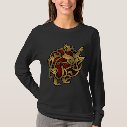 Lady Viking Cat Shirt