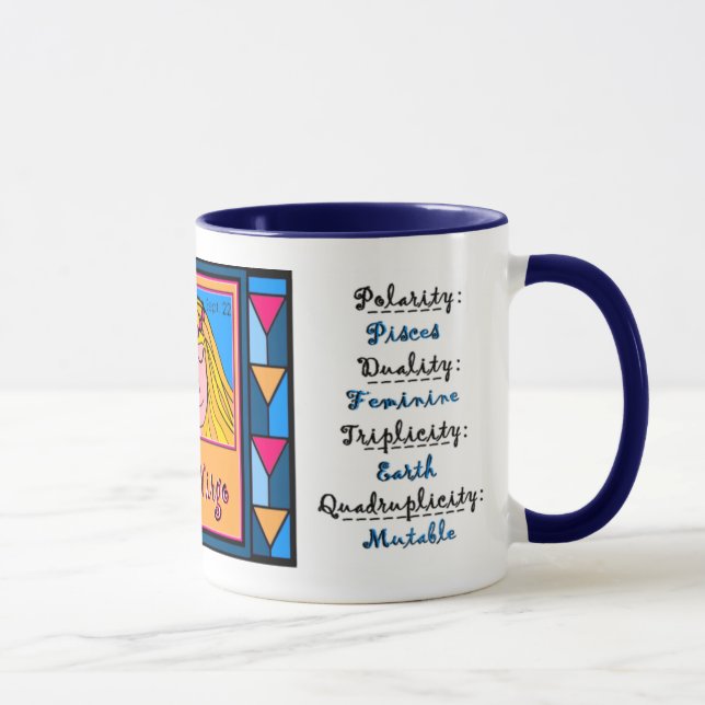 Lady Virgo Profile Mug (Right)
