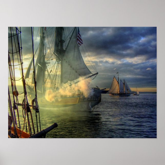 Lady Washington Tall Ship Poster (Front)