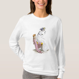 Lady wearing a negligee, from 'Costume Parisien', T-Shirt