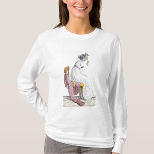 Lady wearing a negligee, from 'Costume Parisien', T-Shirt