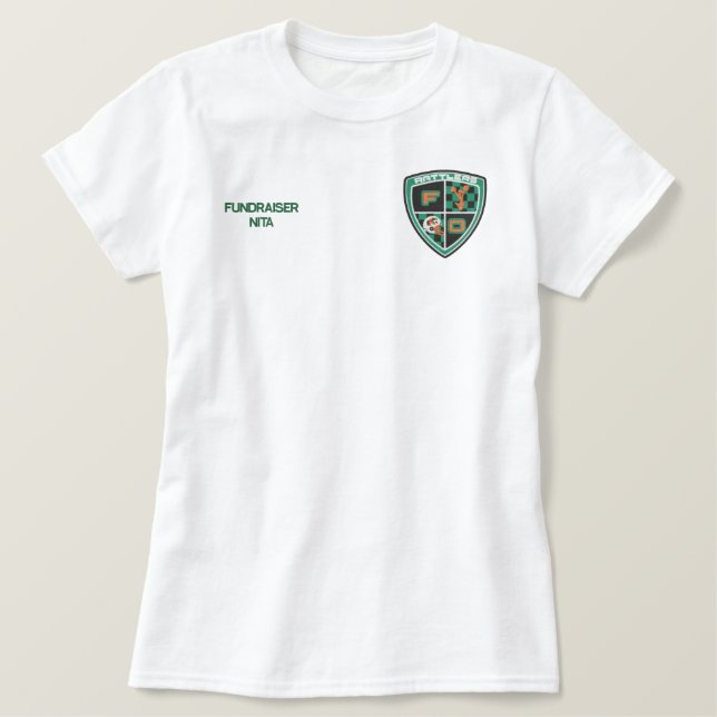 LADY WHT FAIR OAKS POLO (Design Front)