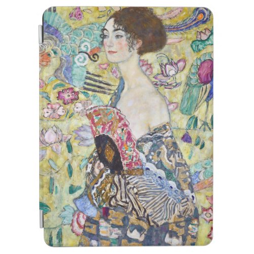 Lady with A Fan Gustav Klimt iPad Air Cover