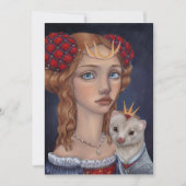 Lady with a Ferret (Front)