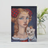 Lady with a Ferret (Standing Front)