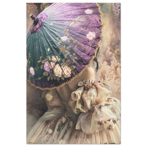 Lady with a Parasol French Chic Tissue Paper
