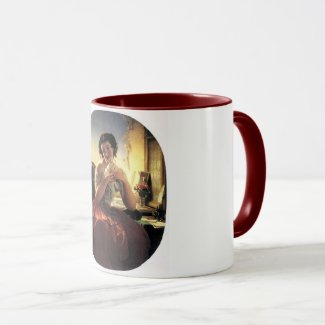 Lady with a Pigeon Coffee Mug