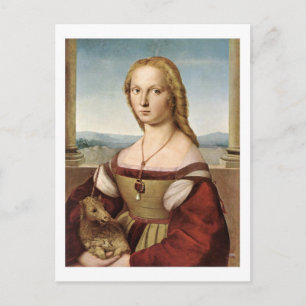 Lady with a Unicorn postcard