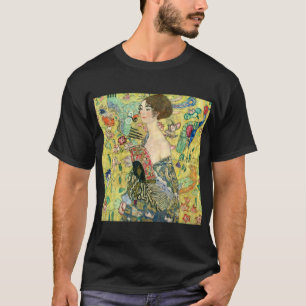 Lady with Fan - Gustav Klimt T-Shirt