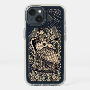 lady with guitar speck iPhone 13 case