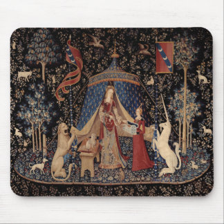 Lady with Unicorn Mousepad - Medieval Unicorn