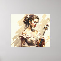Lady with Violin