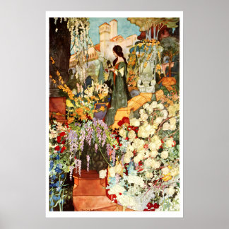 Lady, wonder of her kind 1911 Poster Print Vintage