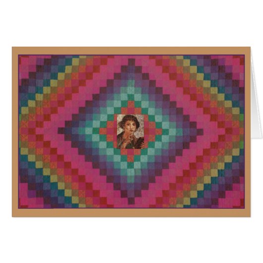 Lady writer / Escritora al momento de empezar (Front Horizontal)