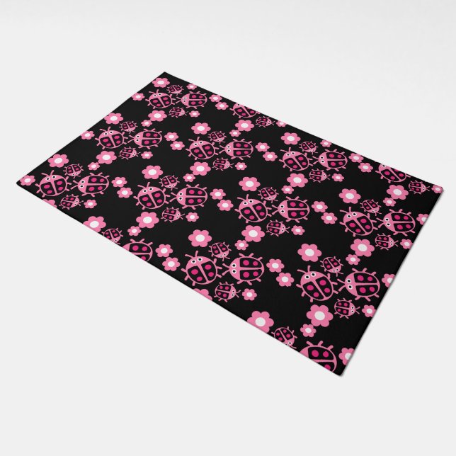 Ladybird And ladybug  Doormat (Angled)