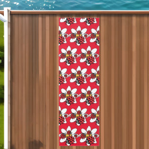 ladybird And Ladybug Family Outdoor Rug