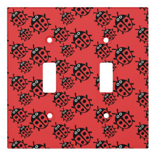 ladybird And Ladybug Light Switch Cover